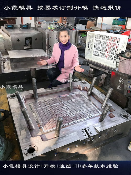 定制塑胶储物箱模具