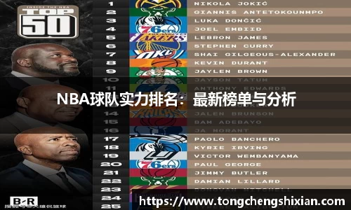 NBA球队实力排名：最新榜单与分析